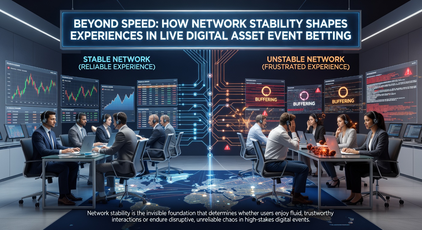 Vergleich von Netzwerkstabilität und Transaktionserfolg bei Live-Digital-Asset-Wetten