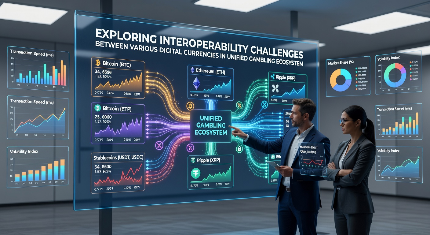 Visualisierung von Cross-Chain-Verbindungen und Wallet-Integrationen in Wett-Ökosystemen