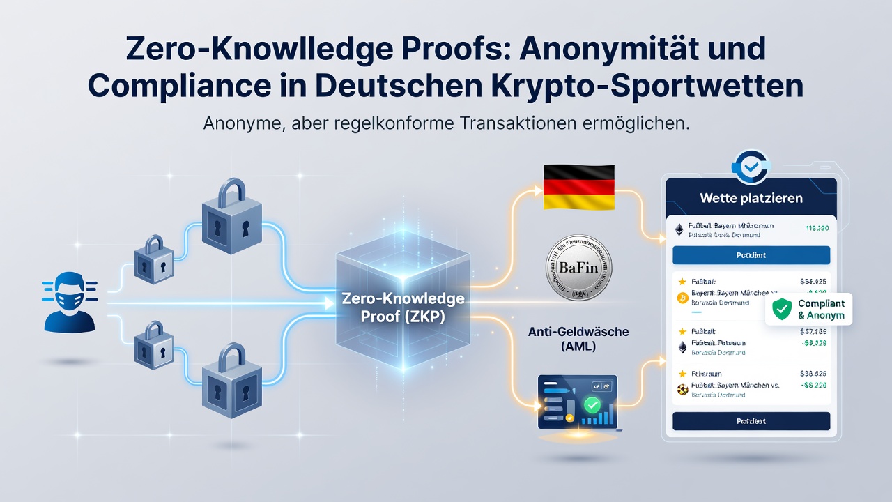 Darstellung von anonymen und konformen Transaktionen mit Zero-Knowledge-Proofs in Sportwetten