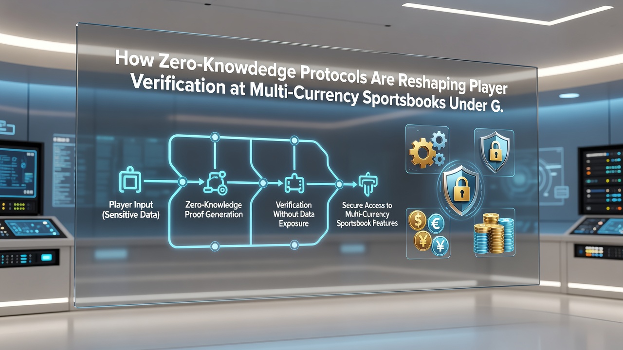 Darstellung einer sicheren Verifizierungsumgebung für Multi-Währungs-Sportwetten mit Zero-Knowledge-Technologie
