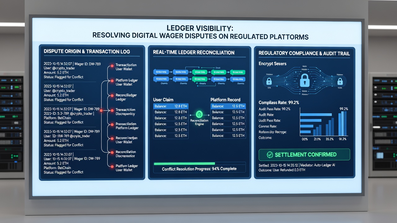 Analyse von Ledger-Daten zur Konfliktlösung bei digitalen Wetten
