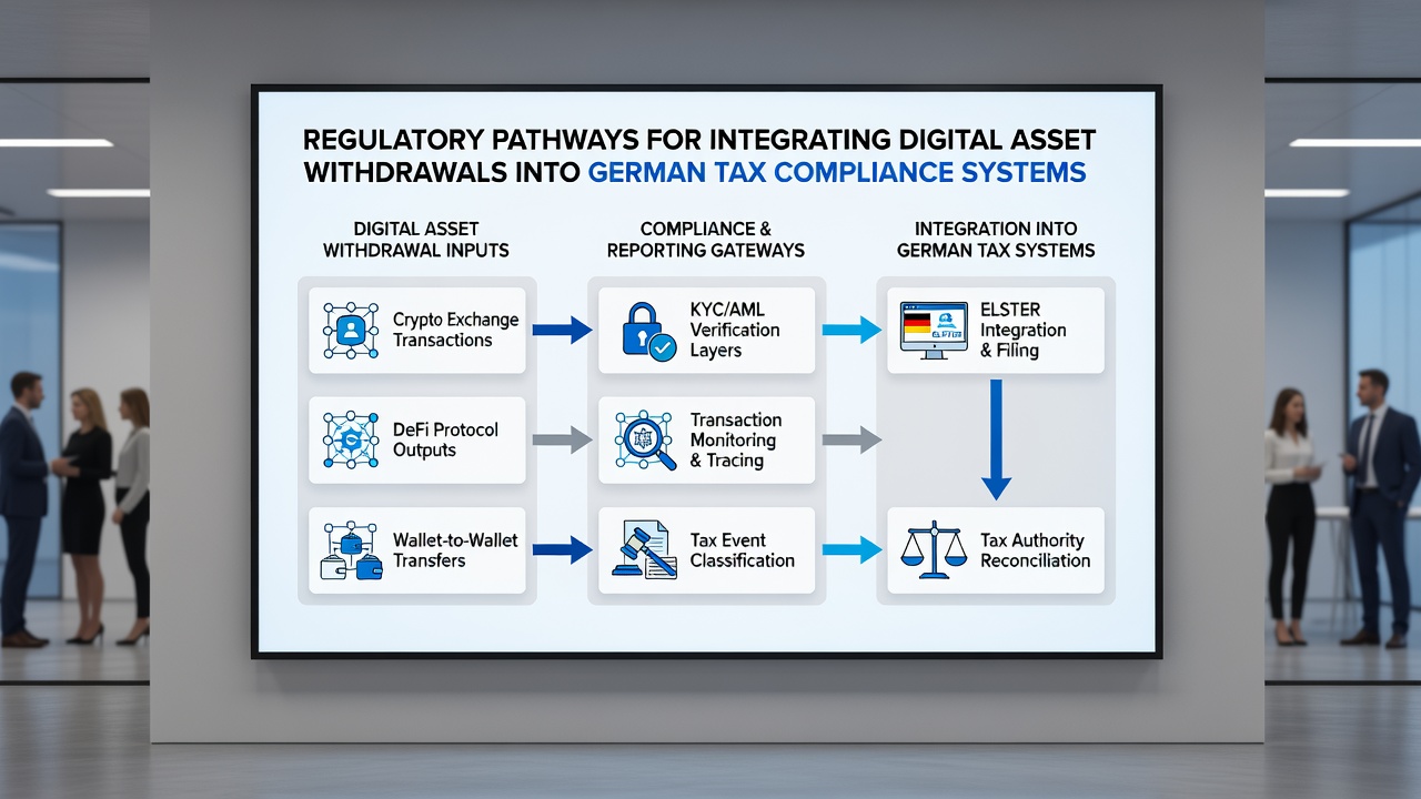 Technische Integration digitaler Auszahlungen in Steuersysteme